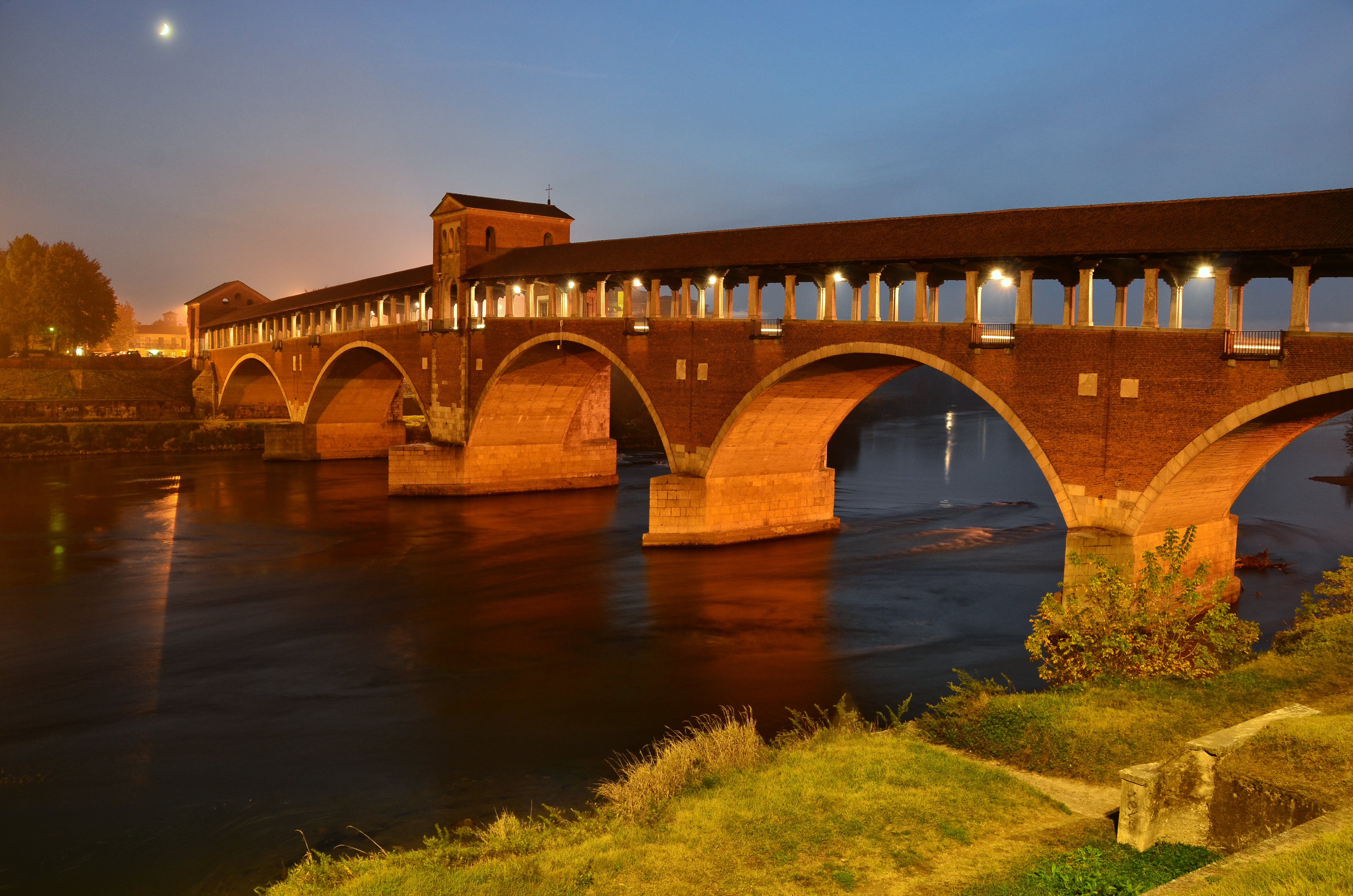 Pavia Covered Bridge - Pavia | Secret World Trip Planner