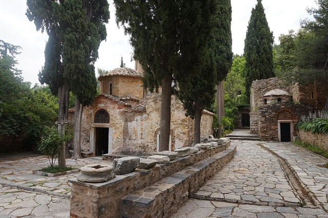  Monastero e foresta di Kaisariani, — greece greece