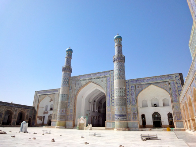 La grande mosquée d'Herat, — Herat