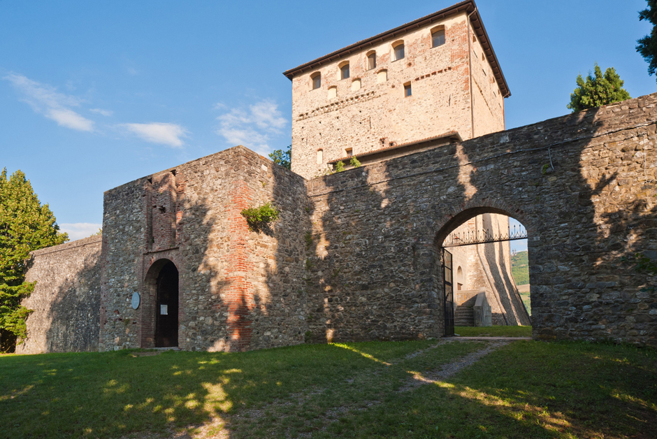 Le château de Malaspina Dal Verme — Bobbio
