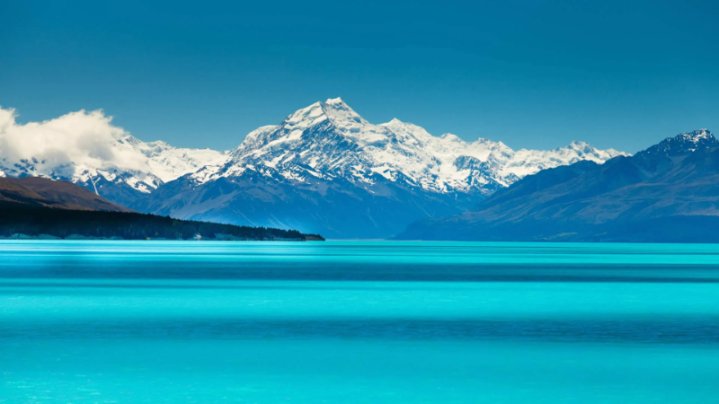 Lac Pukaki — Lake Pukaki