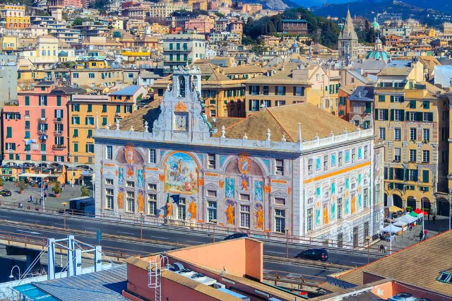Palazzo San Giorgio och Marco Polo - Genova | Secret World Trip Planner