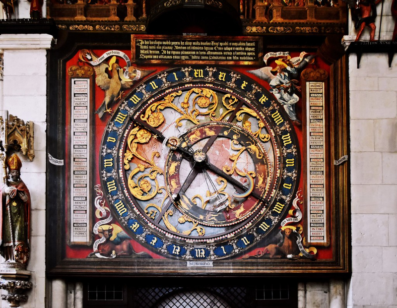 Astronomical Clock in Munster Cathedral, - Münster | Secret World Trip Planner