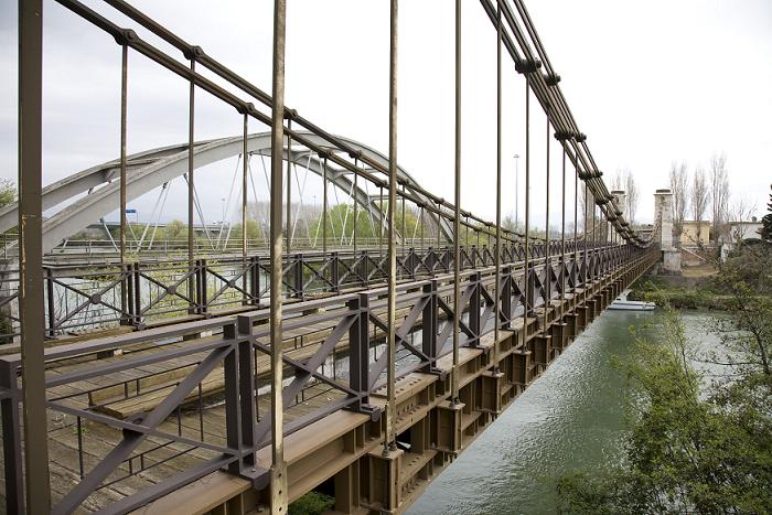 Ponte sospeso sul Garigliano - Fiume Garigliano | Secret World Trip Planner