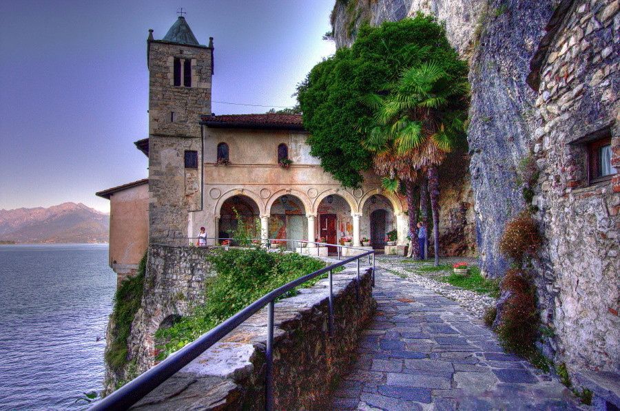 Eremo di Santa Caterina del Sasso - Leggiuno | Secret World Trip Planner