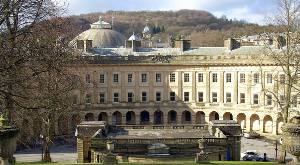 Buxton is a spa town in Derbyshire, England — Buxton