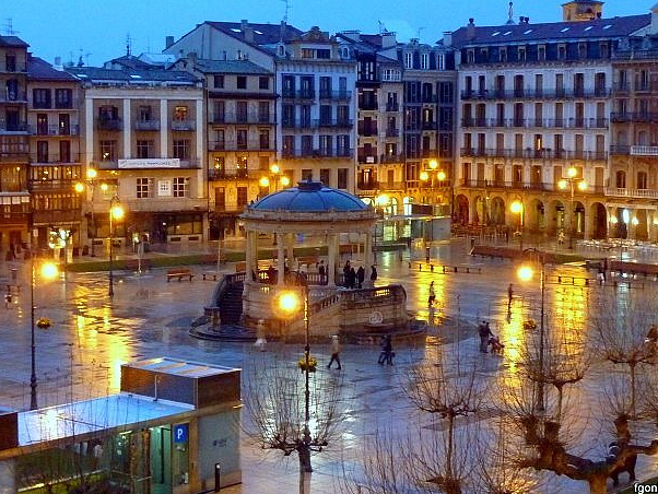 The Plaza del Castillo — Pamplona