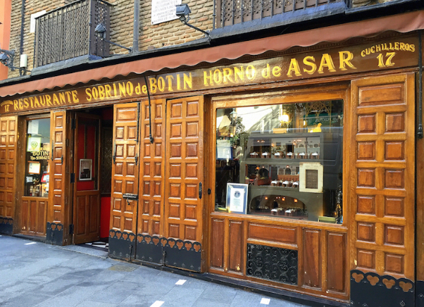 Sobrino de Botín, le plus ancien restaurant du monde - Madrid | Secret World Trip Planner