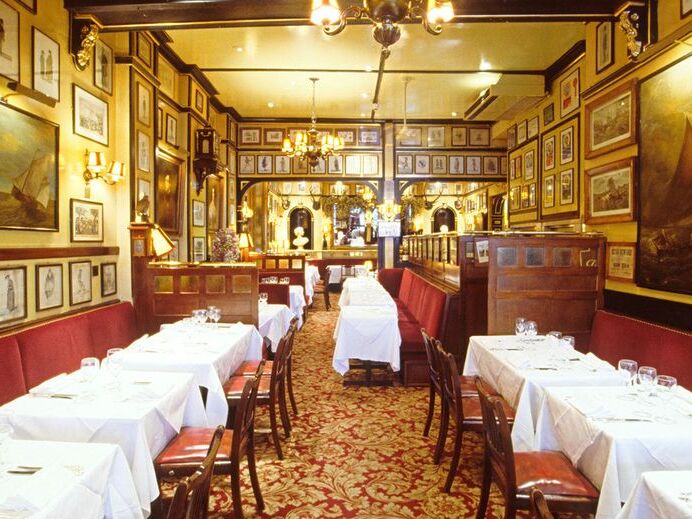 Noteikumi: Londonas vecākais restorāns - Londra | Secret World Trip Planner