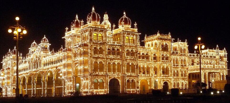 Mysore Palace : la merveilleuse résidence des Maharajas de Mysore — Mysuru