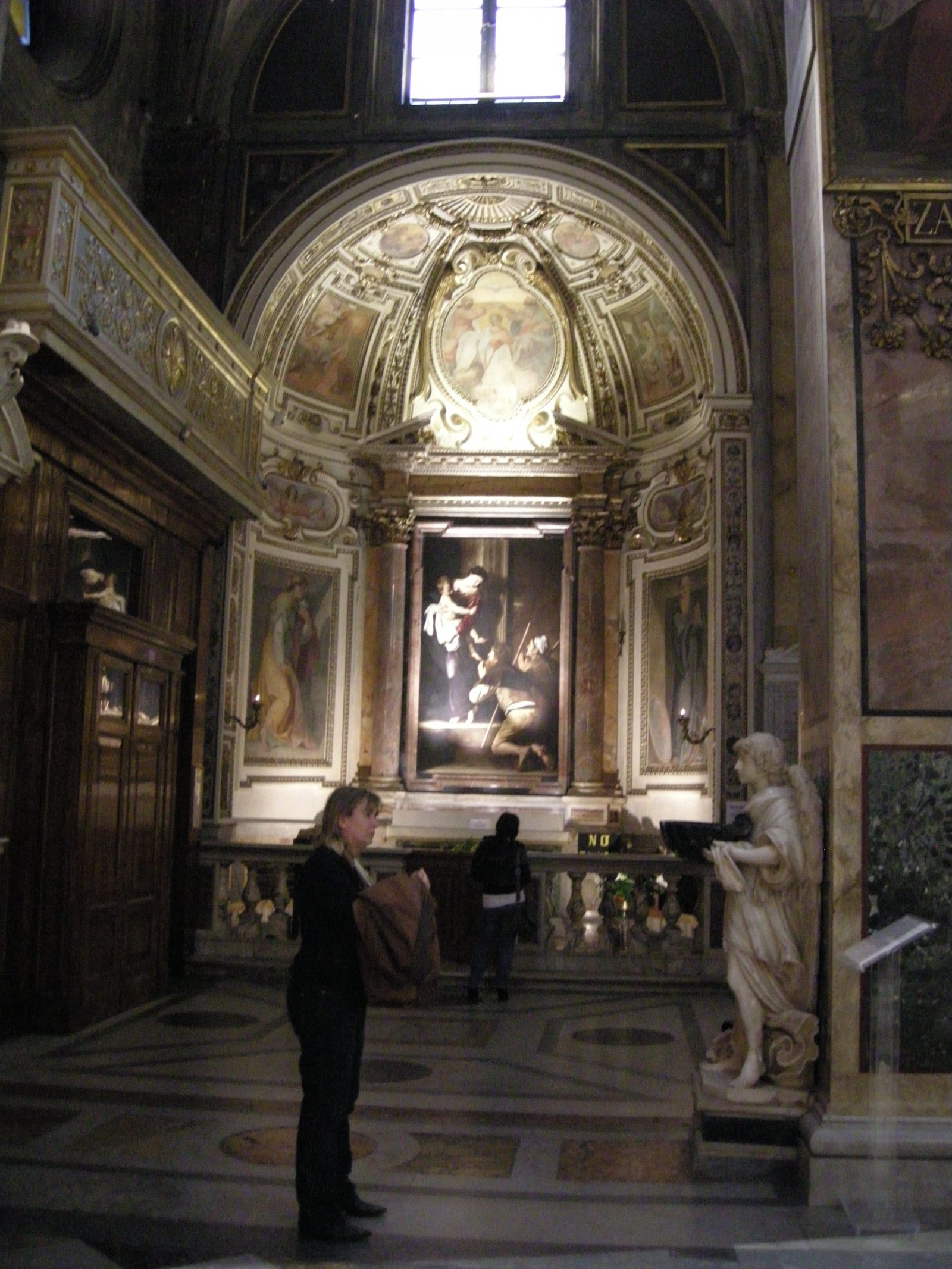 Madonna dei Pellegrini, Caravaggio (Madona z Loreta) - Roma | Secret World Trip Planner