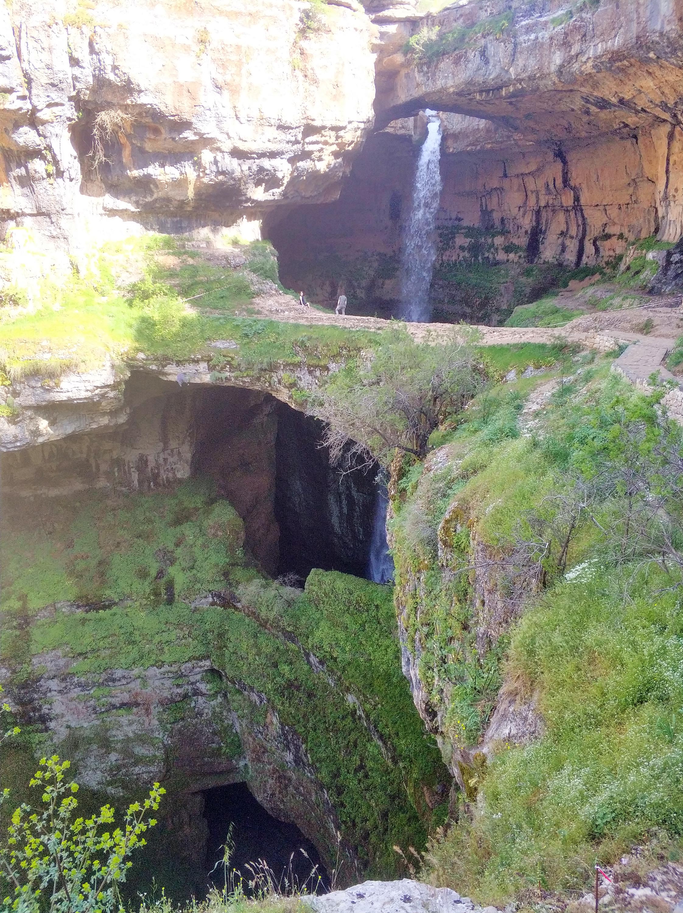 The Baatara Gorge Waterfall in Lebanon - Cascata delle gole del Baatara | Secret World Trip Planner