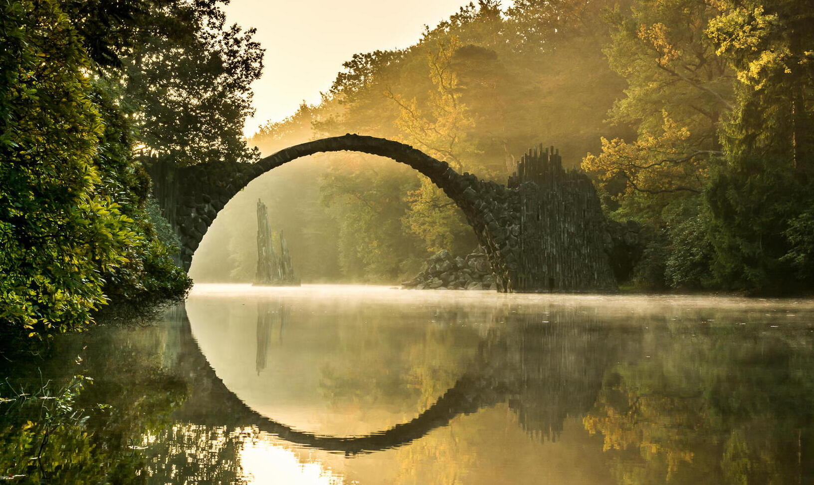 Rakotzbrucke, le pont du diable — Gablenz