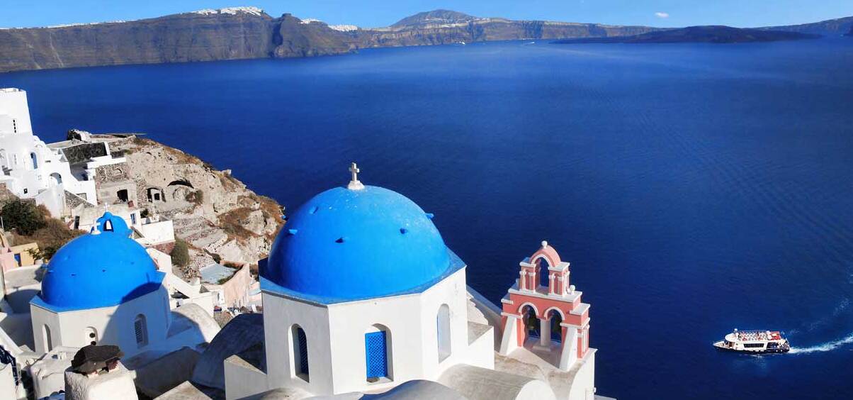 Santorin, l'île grecque par excellence — Imerovigli