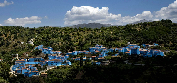 Juzcar, un village bleu espagnol — Júzcar