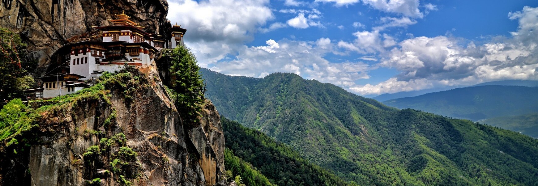 Bhoutan : Monastère de Taktshang — Taktsang trail