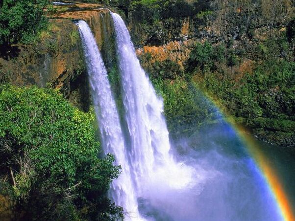 Hawaii : Chutes de Wailua — Wailua Falls