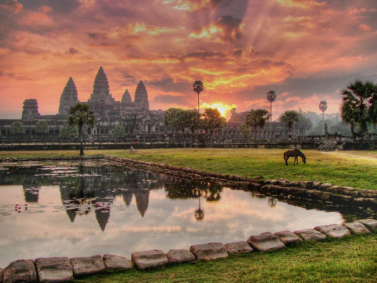 Angkor Wat - Wonder of the World ,Cambodia . — Krong Siem Reap