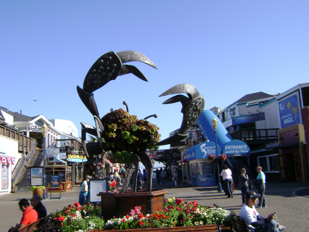 Pier 39 is a shopping center — San Francisco