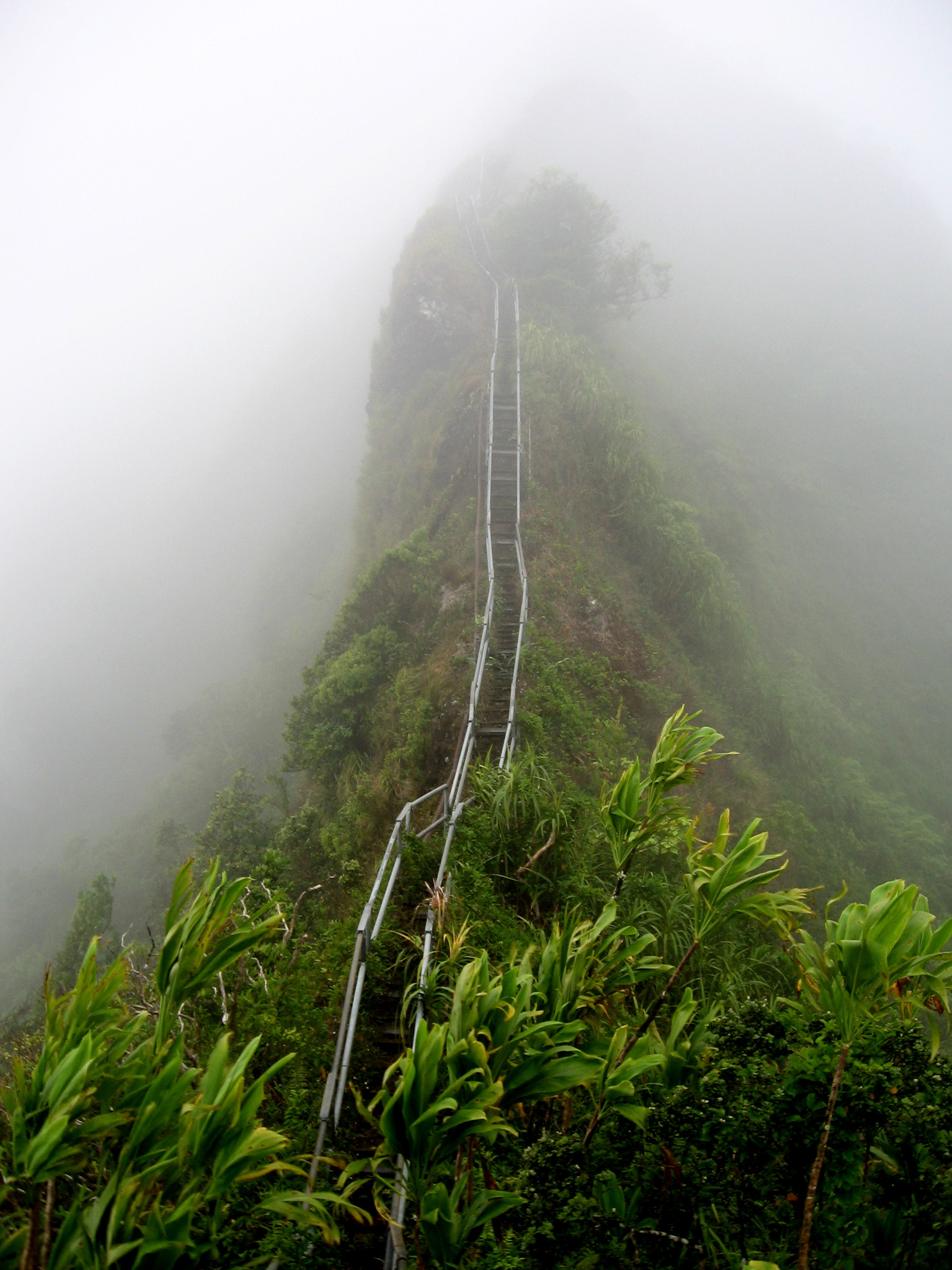 Haiku Stairs Known as the Stairway to Heaven - Kaneohe | Secret World Trip Planner