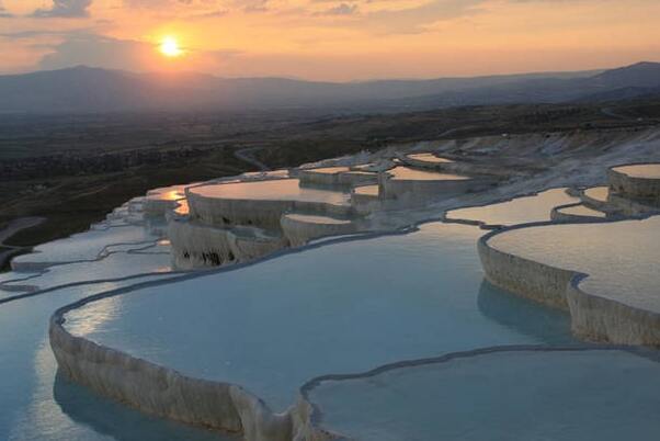 Pammukale est la première station thermale de Turquie — Distretto di Akköy