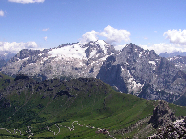 Marmolada,the highest mountain group in the Dolomites - Vigo di Fassa | Secret World Trip Planner