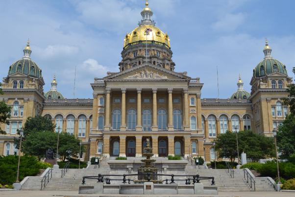 Iowa State Capital — Des Moines