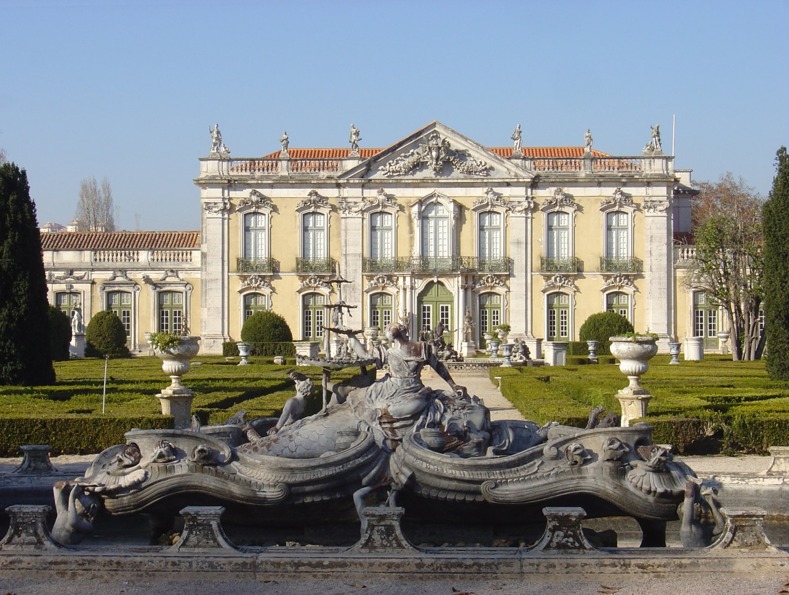 Negara Istana Queluz dan sejarah gardens - Queluz | Secret World Trip Planner