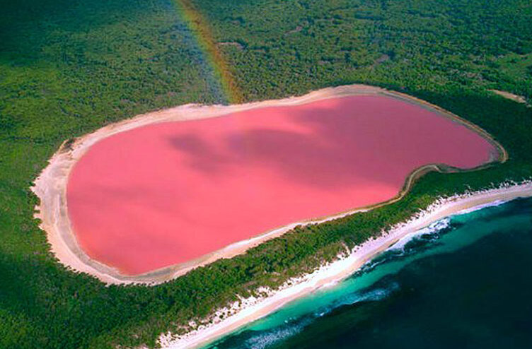 Hillier 호수와 더 핑크 미스테리-호주 - Lake Hillier | Secret World Trip Planner