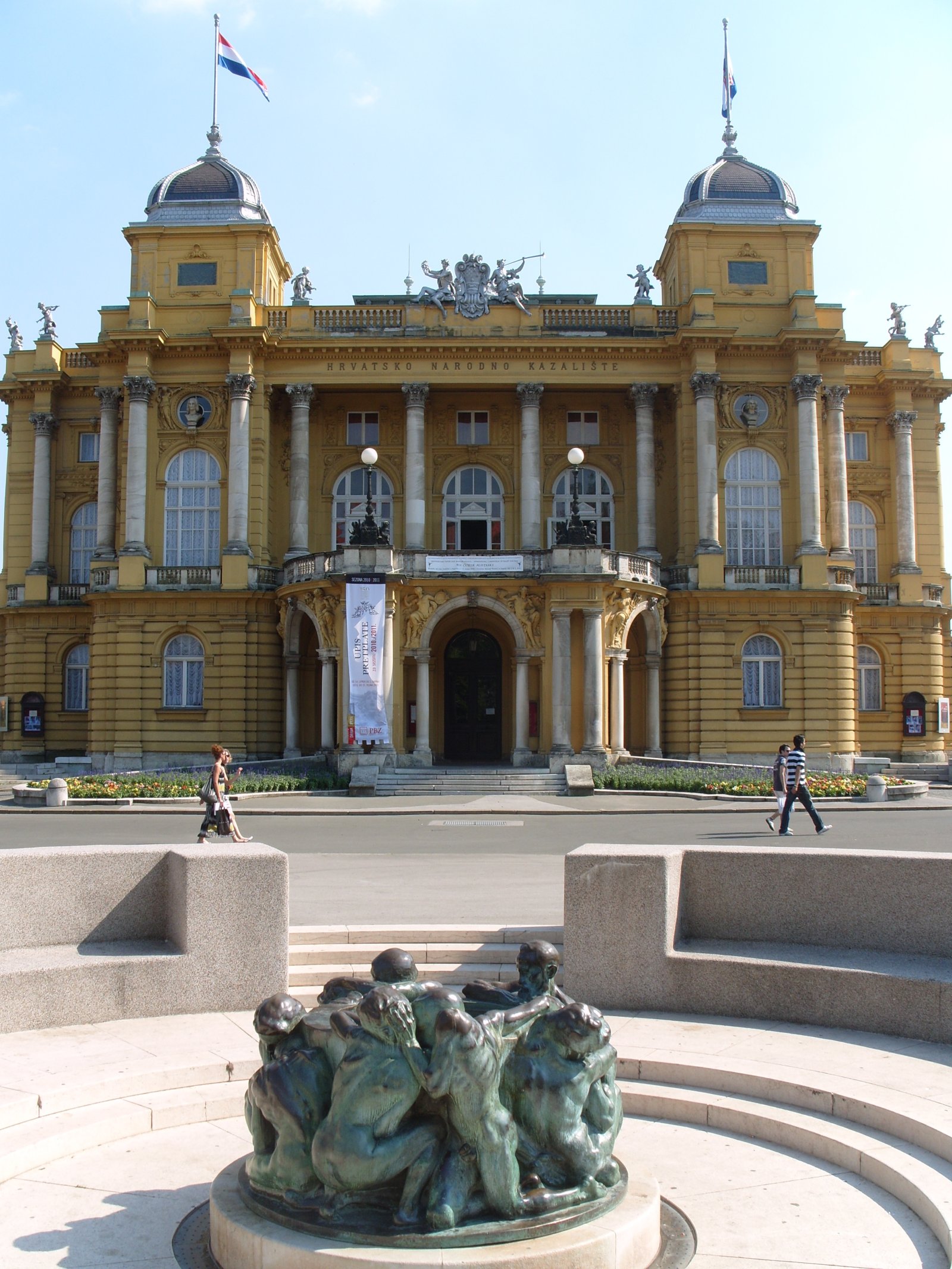 Le théâtre national croate à Zagreb - Zagreb | Secret World Trip Planner