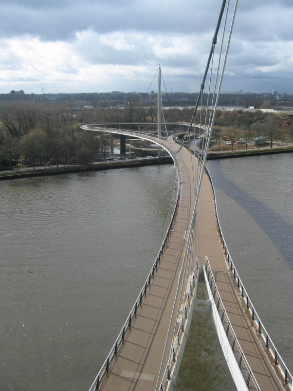 Nescio Bridge in the Netherlands — Amsterdam