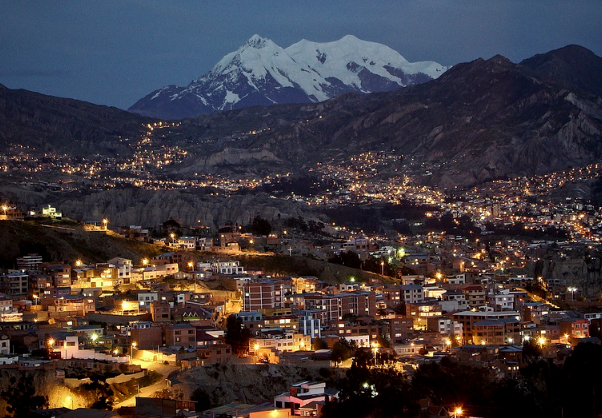 Nuestra Señora de La Paz in Bolivia — La Paz