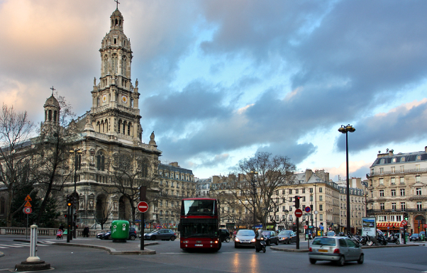 Cerkev Sainte-Trinité v Parizu - Paris | Secret World Trip Planner