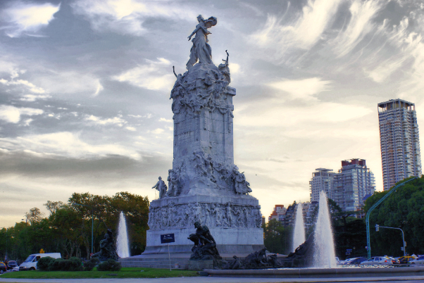 Monument to the Carta Magna and 4 Regions of Argentina — Av. del Libertador