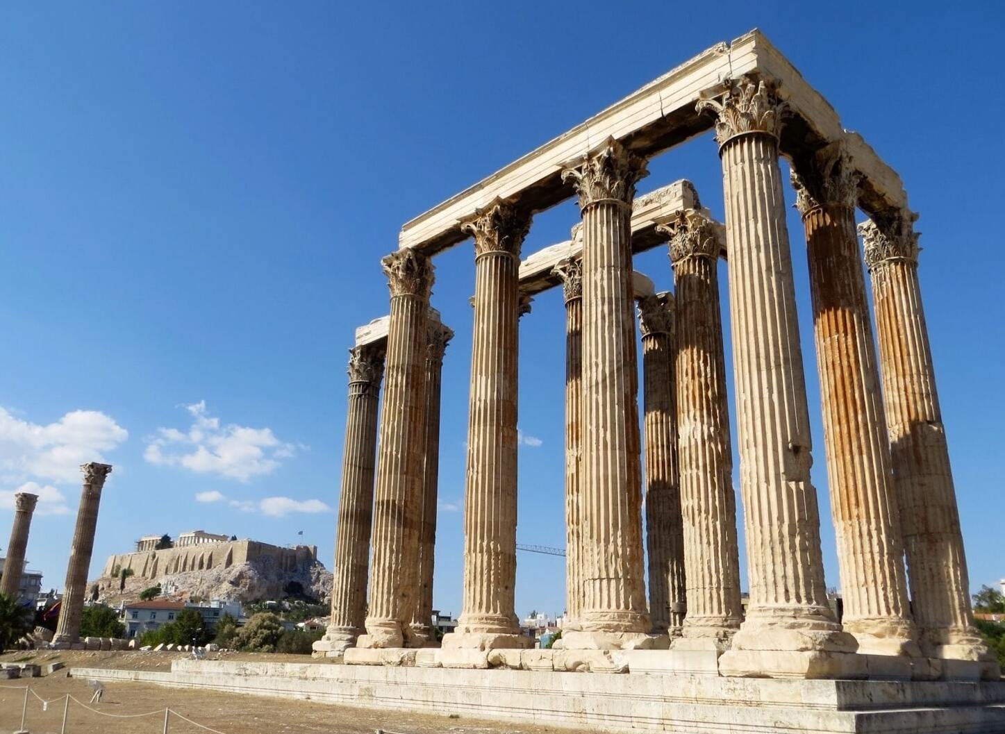 Athens | The Temple of Olympian Zeus — Atene