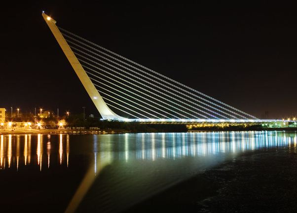 Le pont de l'Alamillo — Sevilla