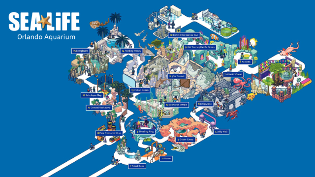 SEA LIFE Orlando Aquarium - Orlando | Secret World Trip Planner
