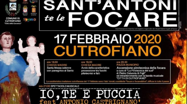 Festa del fuoco: Le Focare - Cutrofiano | Secret World Trip Planner