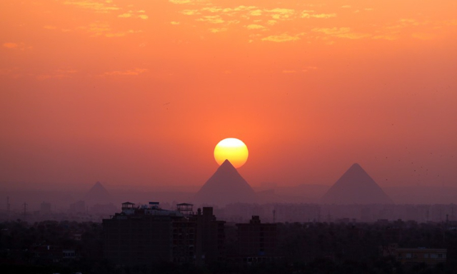 Sunset at the Pyramids of Giza - Al Haram | Secret World Trip Planner