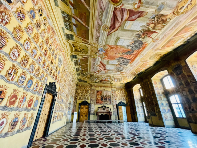 COAT-OF-ARMS HALL AT THE KLAGENFURT LANDHAUS - Klagenfurt am Wörthersee | Secret World Trip Planner