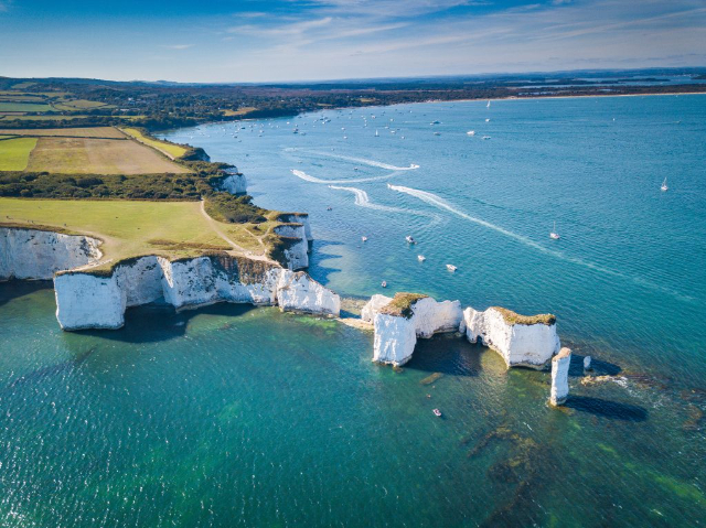 Old Harry Rocks — S W Coast Path