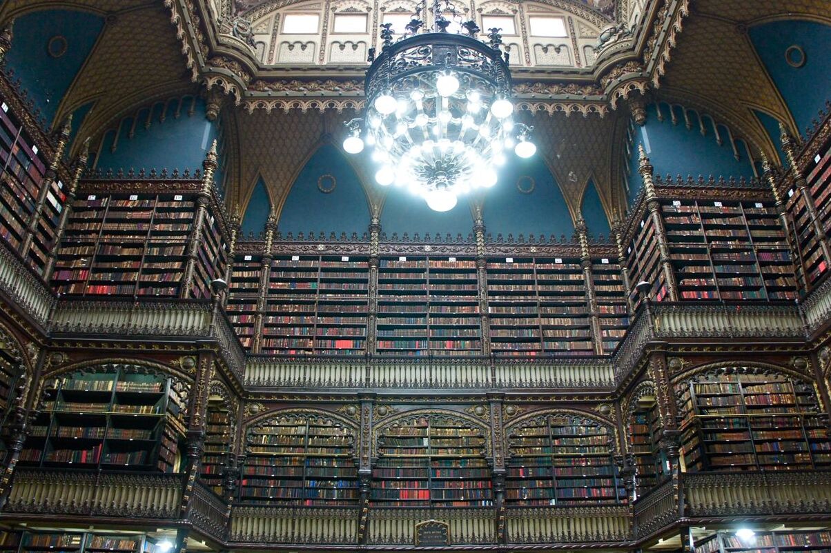Salle de lecture royale portugaise à Rio de Janeiro — Rio de Janeiro - RJ