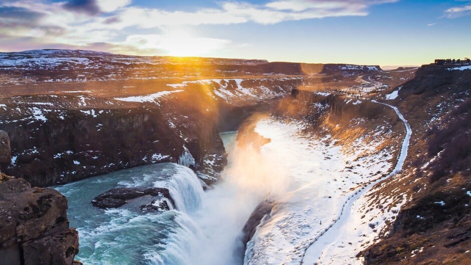 Islande | Gullfoss, la majestueuse chute d'eau — Gullfoss