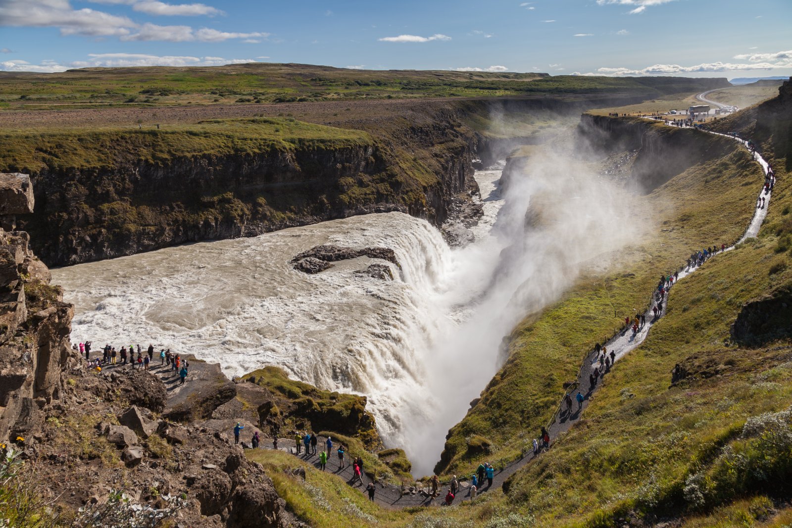 Islande | Gullfoss, la majestueuse chute d'eau - Gullfoss | Secret World Trip Planner