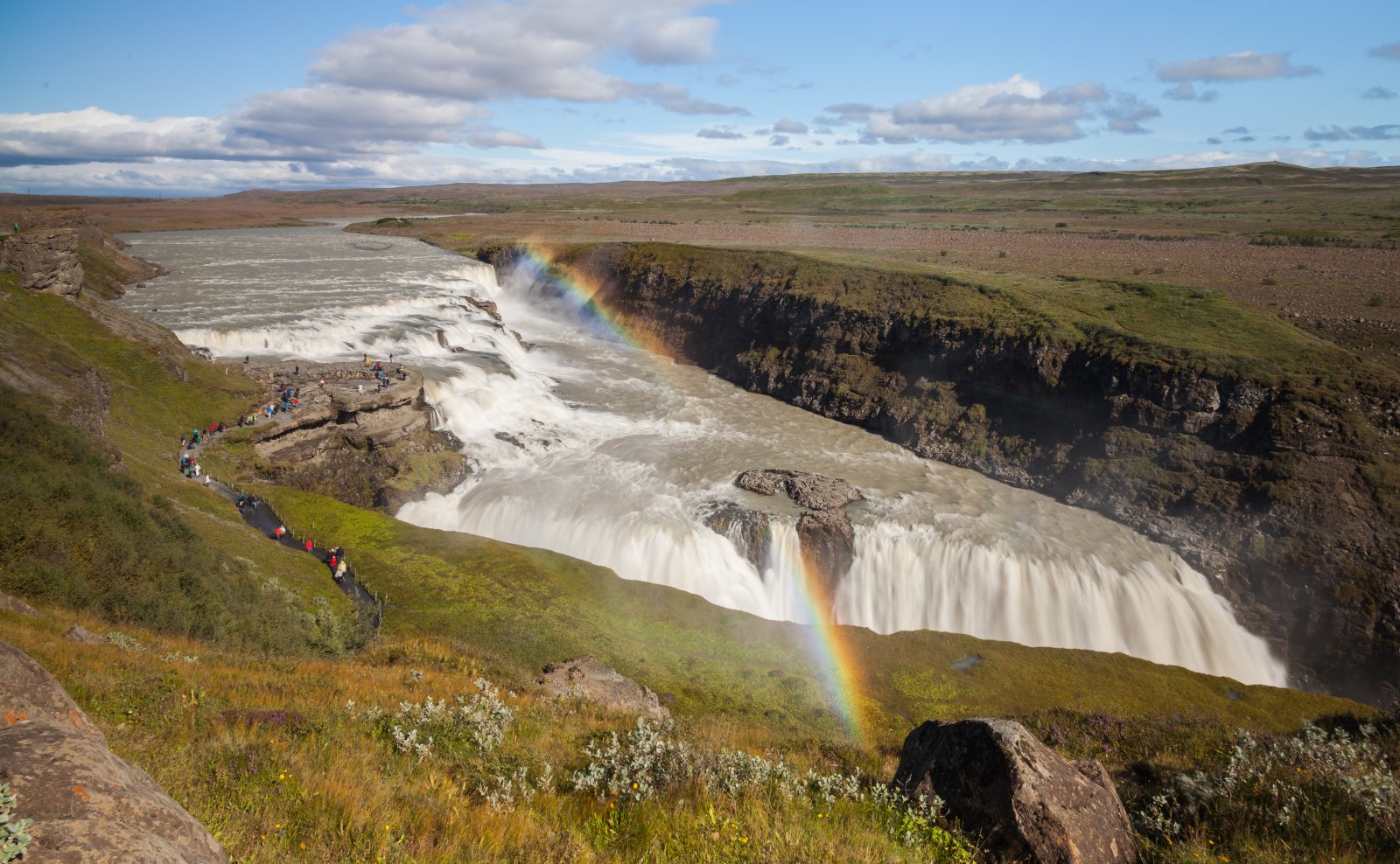 Islande | Gullfoss, la majestueuse chute d'eau - Gullfoss | Secret World Trip Planner