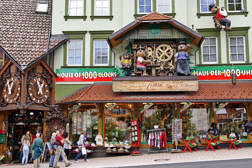La Forêt-Noire et les coucous de Triberg — Triberg im Schwarzwald