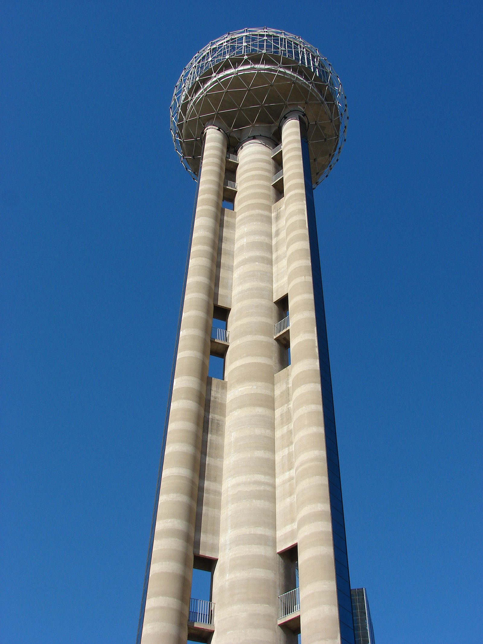In the heart of Dallas, the GeO-Deck at Reunion Tower - Dallas | Secret World Trip Planner
