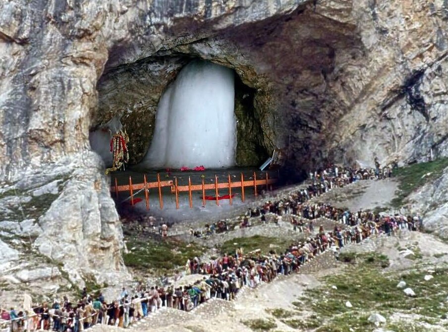 The Amarnath caves in Kashmir — Pahalgam