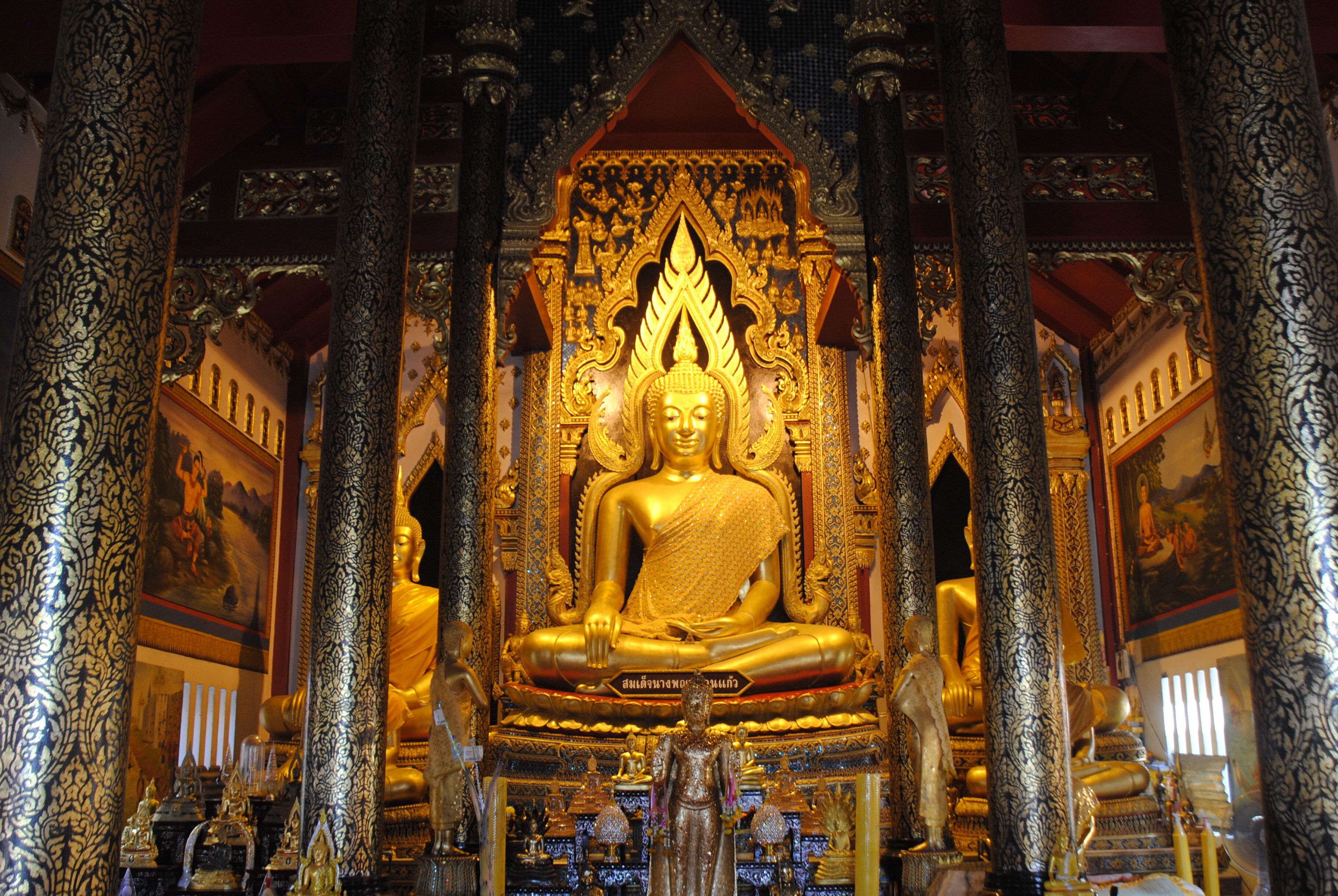 Temple du Wat Phra Si Ratana Mahathat à Phitsamulok, Thaïlande — ???? ???????