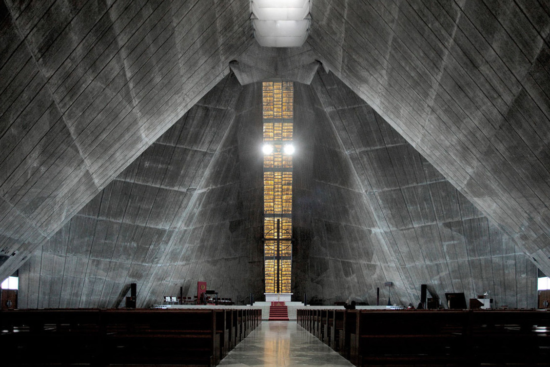 The St. Mary's Cathedral by Kenzo Tange — Bunky?-ku
